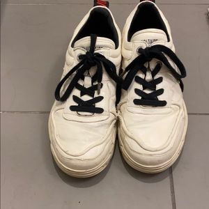Zadig and Voltaire white tennis shoes